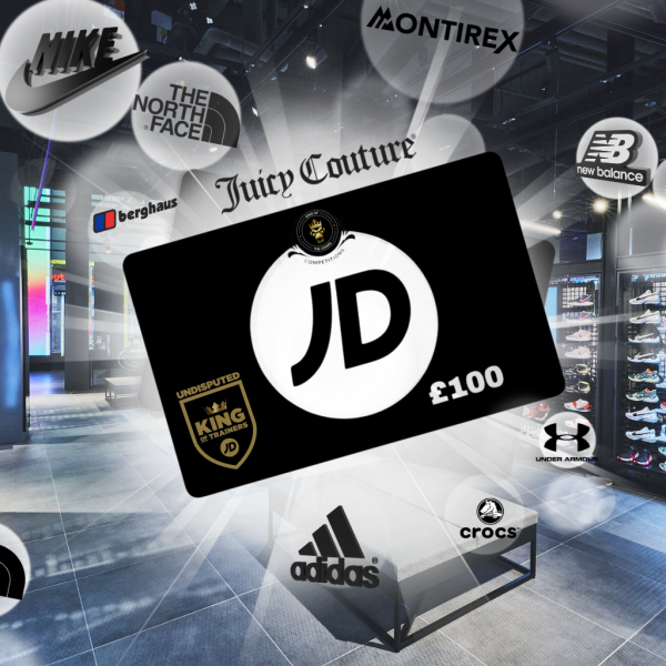 £100 JD SPORTS GIFT CARD